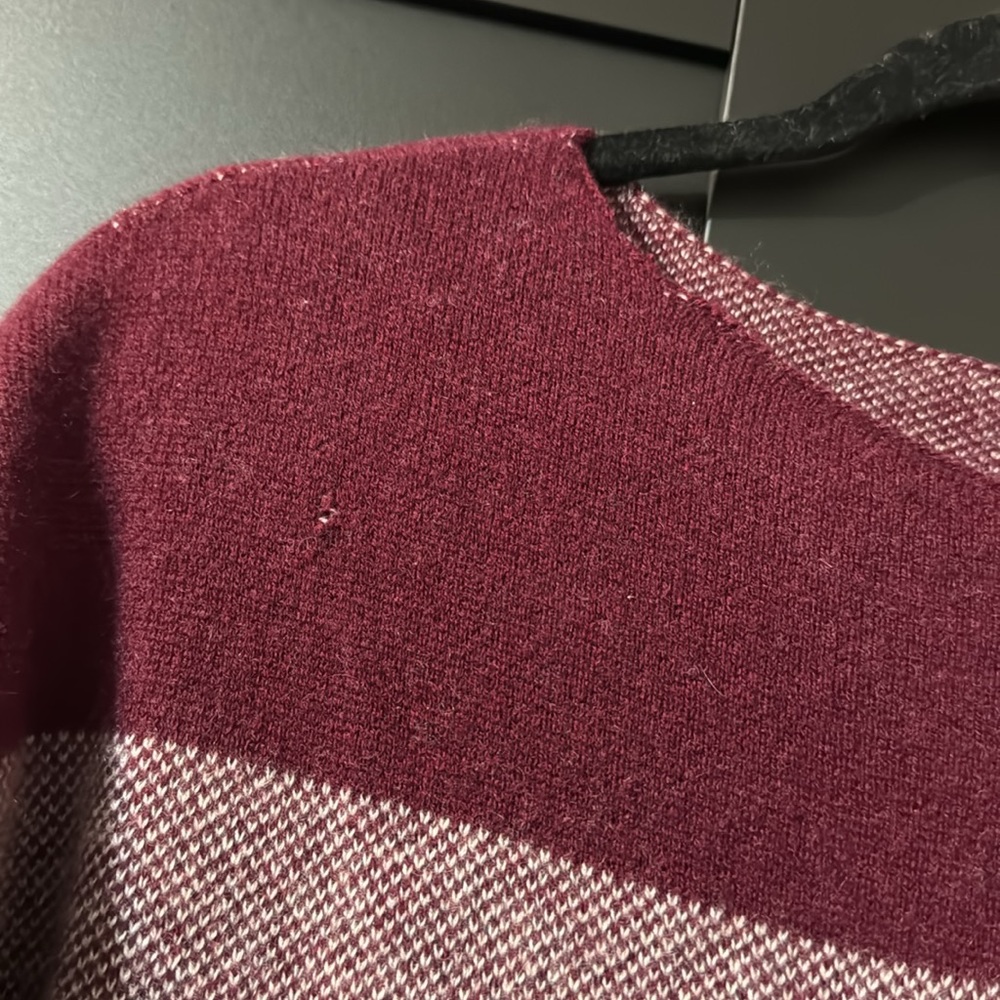 Vince cashmere blend colorblock sweater - Picture 4 of 5